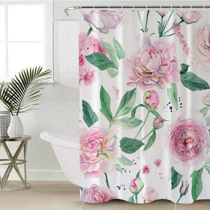 Beautiful Roses SWYL2398 Shower Curtain