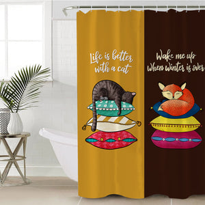 Cat & Fox SWYL2399 Shower Curtain