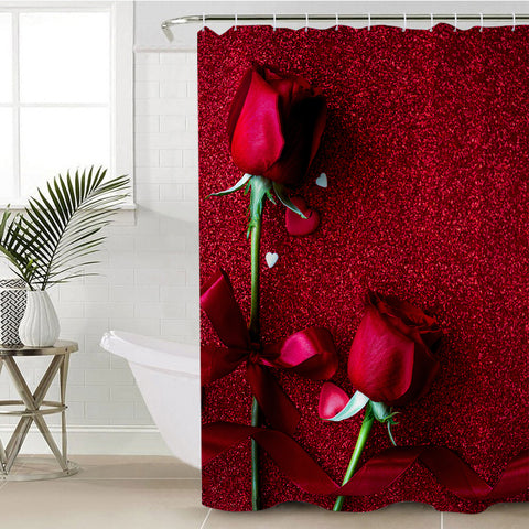 Image of 3D Roses SWYL2404 Shower Curtain