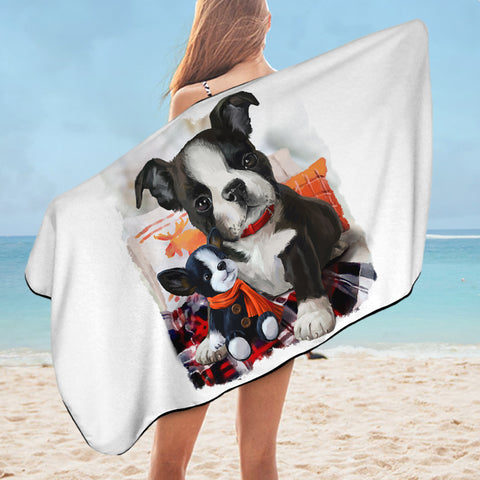 Image of Puppies SWYL2408 Bath Towel
