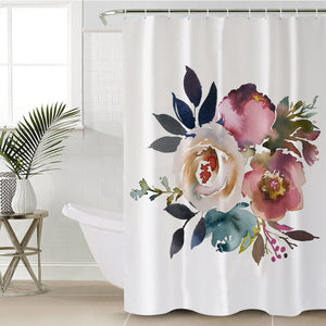 Flower Variety SWYL2413 Shower Curtain