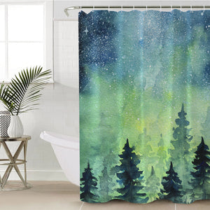 Starry Night SWYL2421 Shower Curtain