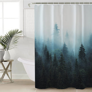 Misty Forest SWYL2422 Shower Curtain