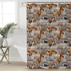 Leaping Fox SWYL2424 Shower Curtain