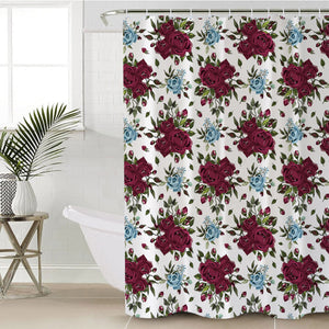 Wild Roses SWYL2429 Shower Curtain