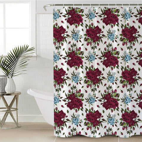 Image of Wild Roses SWYL2429 Shower Curtain