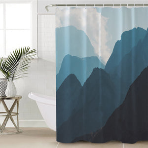 Sublime Mountains SWYL2430 Shower Curtain