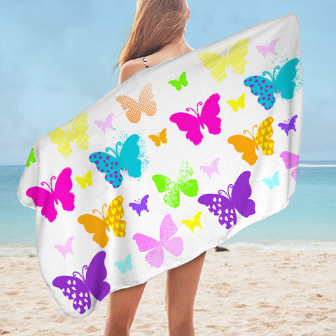 Image of Butterflies SWYL2465 Bath Towel