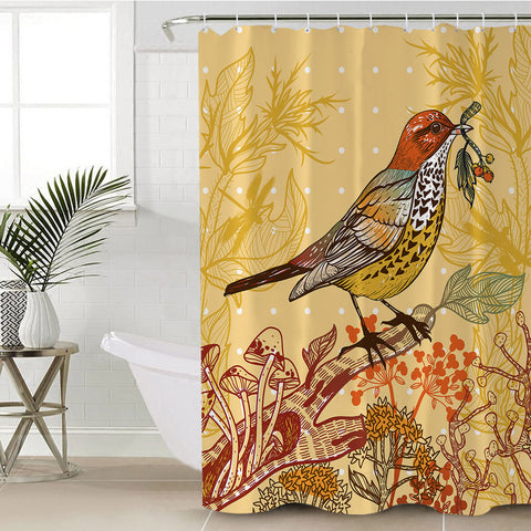 Image of Bird & Worm SWYL2469 Shower Curtain