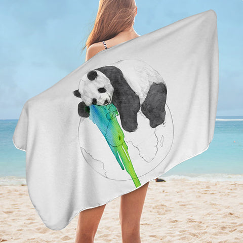 Image of Earth Panda SWYL2476 Bath Towel