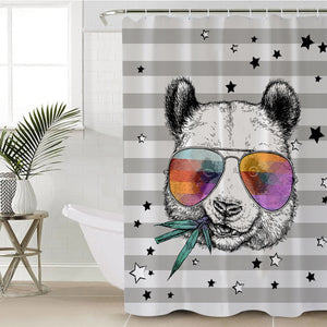 Starry Panda SWYL2482 Shower Curtain