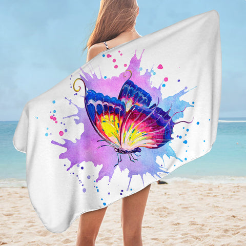 Image of Exotic Butterfly SWYL2483 Bath Towel