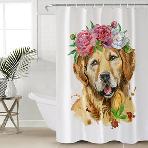 Puppy SWYL2488 Shower Curtain