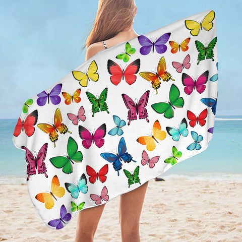 Image of Butterfly Collection SWYL2494 Bath Towel