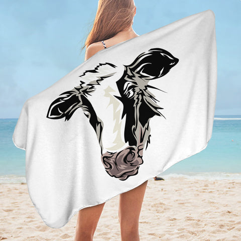 Image of Cow SWYL2495 Bath Towel