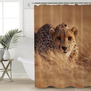 Hunting Leopard SWYL2496 Shower Curtain