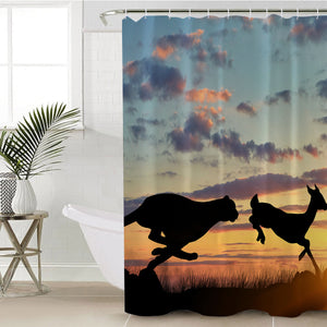 Chase Of Life SWYL2500 Shower Curtain