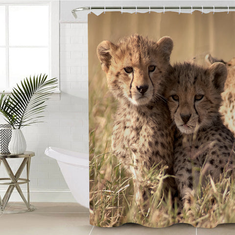 Image of Lion Cubs SWYL2507 Shower Curtain