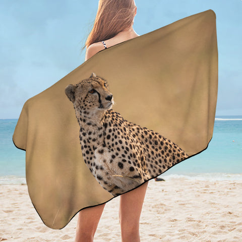 Image of 3D Leopard SWYL2515 Bath Towel