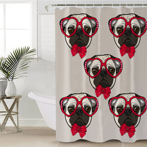 Puggies SWYL2516 Shower Curtain