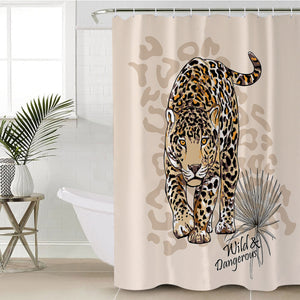 Wild & Dangerous Beast SWYL2519 Shower Curtain