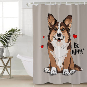 Lovely Doggo SWYL2520 Shower Curtain