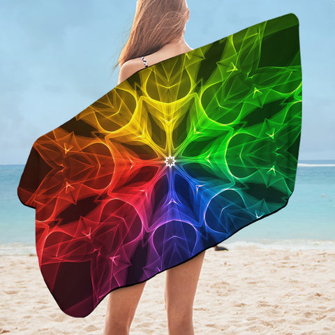 Image of Multicolored SWYL2523 Bath Towel