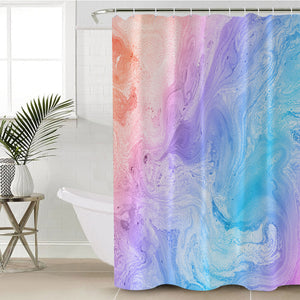 Colorful Sand Beach SWYL2534 Shower Curtain