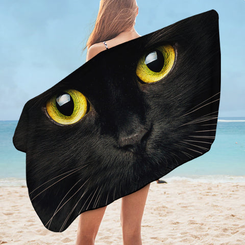 Image of Black Cat SWYL2852 Bath Towel