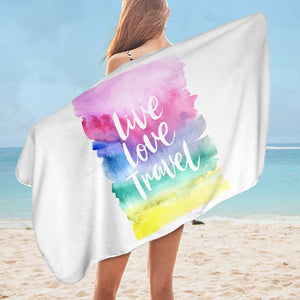 Live Love Travel SWYL2859 Bath Towel