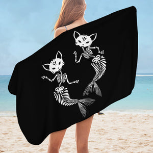 Kitty Mermaids SWYL2863 Bath Towel