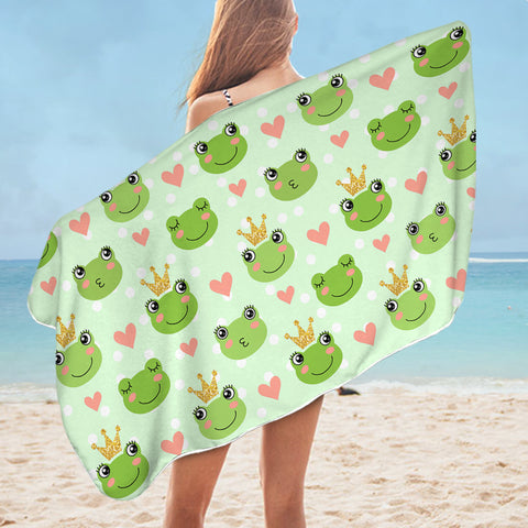 Image of Frog Love SWYL2980 Bath Towel