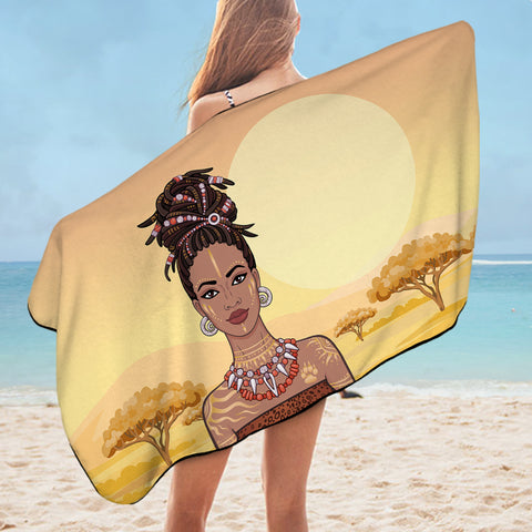 Image of African Themed SWYL2986 Bath Towel