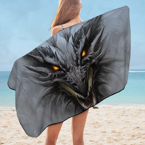 Image of Demonic Dragon SWYL2996 Bath Towel