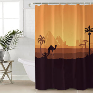 Pyramids SWYL3304 Shower Curtain