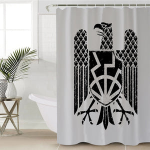Eagle Bohemian Logo SWYL3310 Shower Curtain