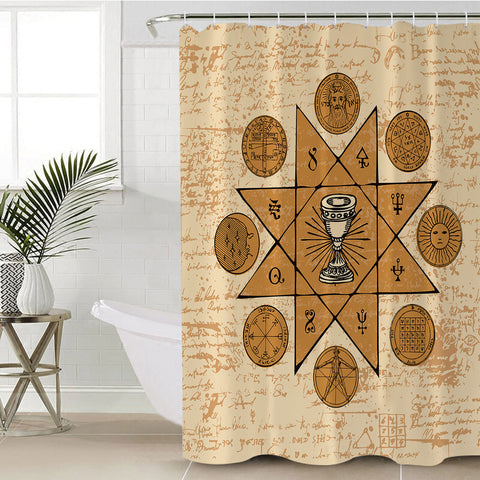 Image of Zodiac Cup SWYL3312 Shower Curtain