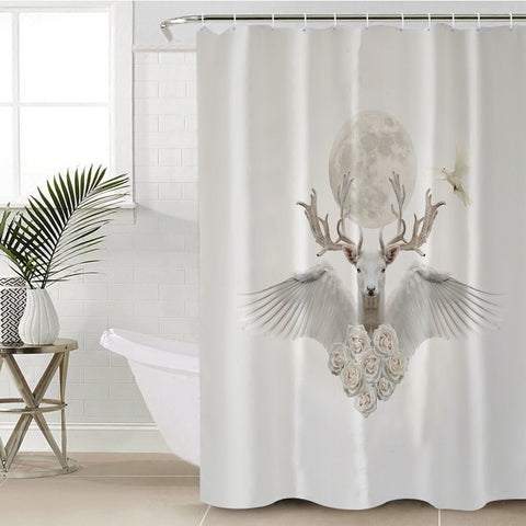 Image of Moon Deer SWYL3315 Shower Curtain