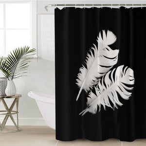 White Feather SWYL3317 Shower Curtain