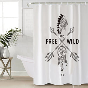 Free & Wild Dreamcatcher SWYL3338 Shower Curtain