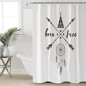 Born & Free Dreamcatcher SWYL3341 Shower Curtain