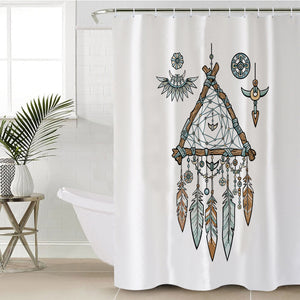 Triangle Dreamcatcher SWYL3345 Shower Curtain