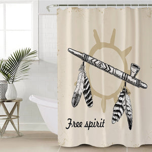 Bohemian Pipe SWYL3352 Shower Curtain