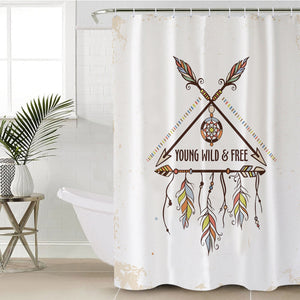 Young, Wild & Free SWYL3353 Shower Curtain