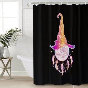 Colorful Gradient Witch Hat Dreamcatcher SWYL3385 Shower Curtain