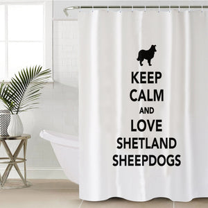 Keep Calm SWYL3586 Shower Curtain