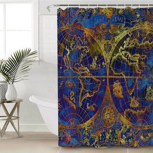 Reflective Earth SWYL3607 Shower Curtain