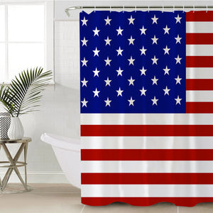 USA Flag SWYL3662 Shower Curtain