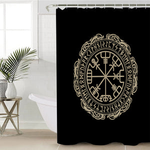 Golden Circle Ancient Geek SWYL3672 Shower Curtain