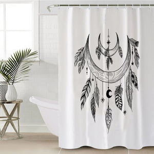 Pattern On Whale Sketch SWYL3684 Shower Curtain